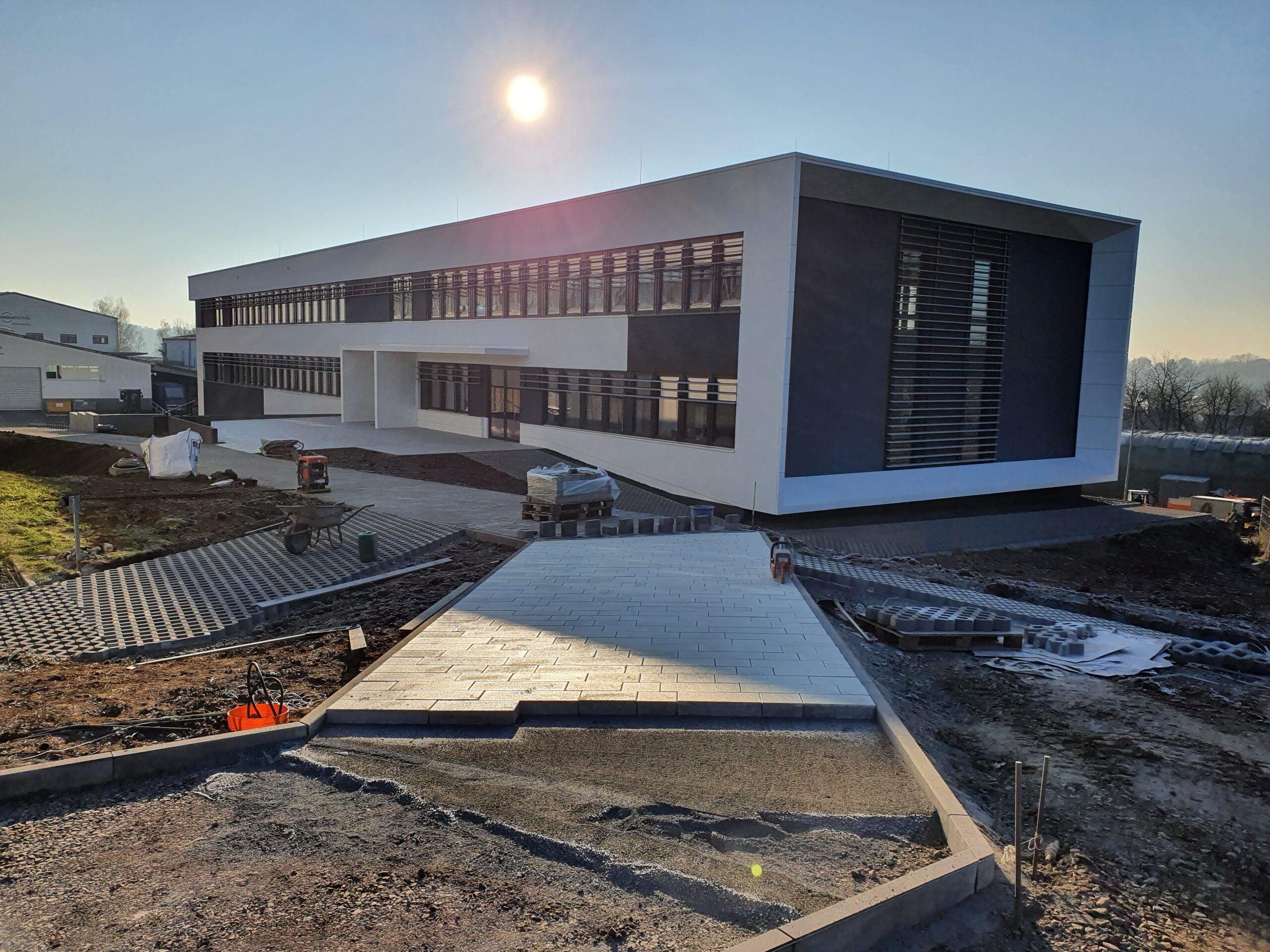 Neubau Bürogebäude in Reiskirchen - Kläs Bauunternehmen