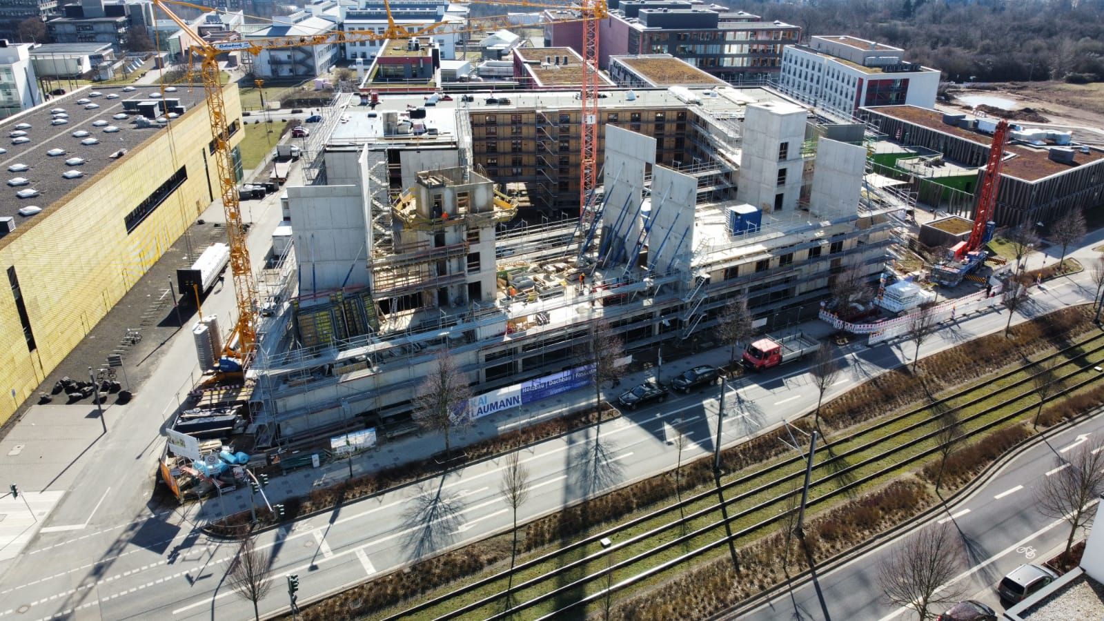 Studierendenwohnheim Frankfurt Riedberg - Kläs Bauunternehmen