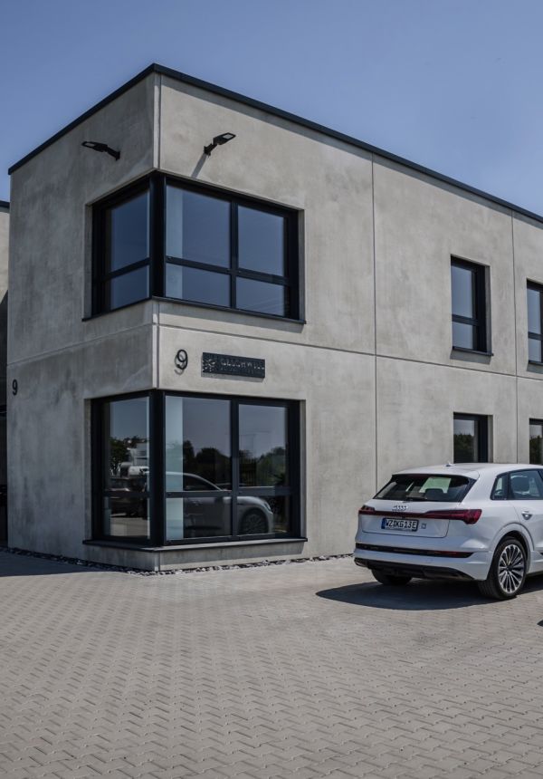 Neubau eines schlüsselfertigen Büros + Lagerfläche in Lahnau